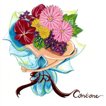 【ふたりを象徴するロゴ】Contone(コントーン)というブーケ | 元風俗嬢ニューハーフのひとりごと